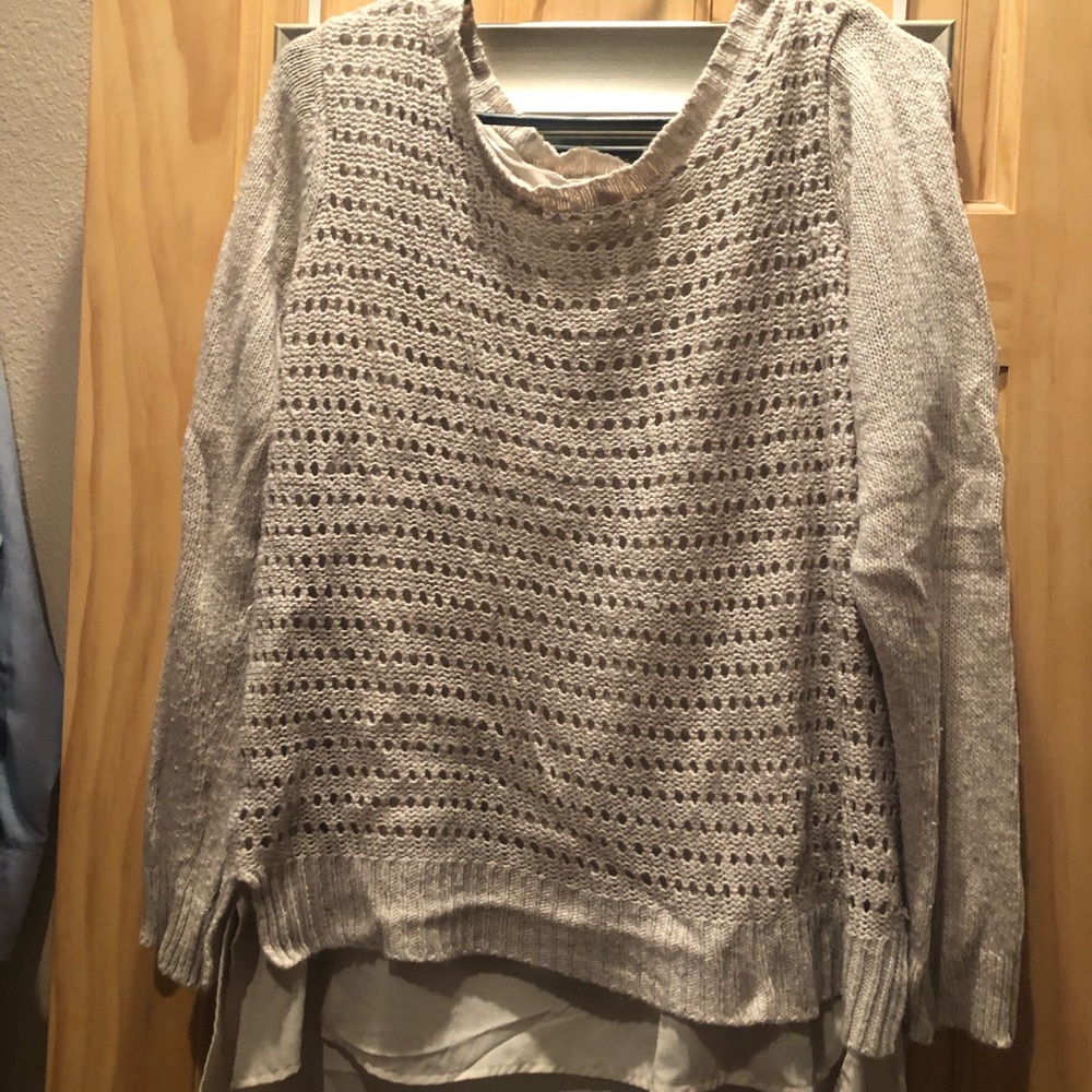 Cream sweater